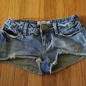 *3 for $15* size 0 aeropostale shorts